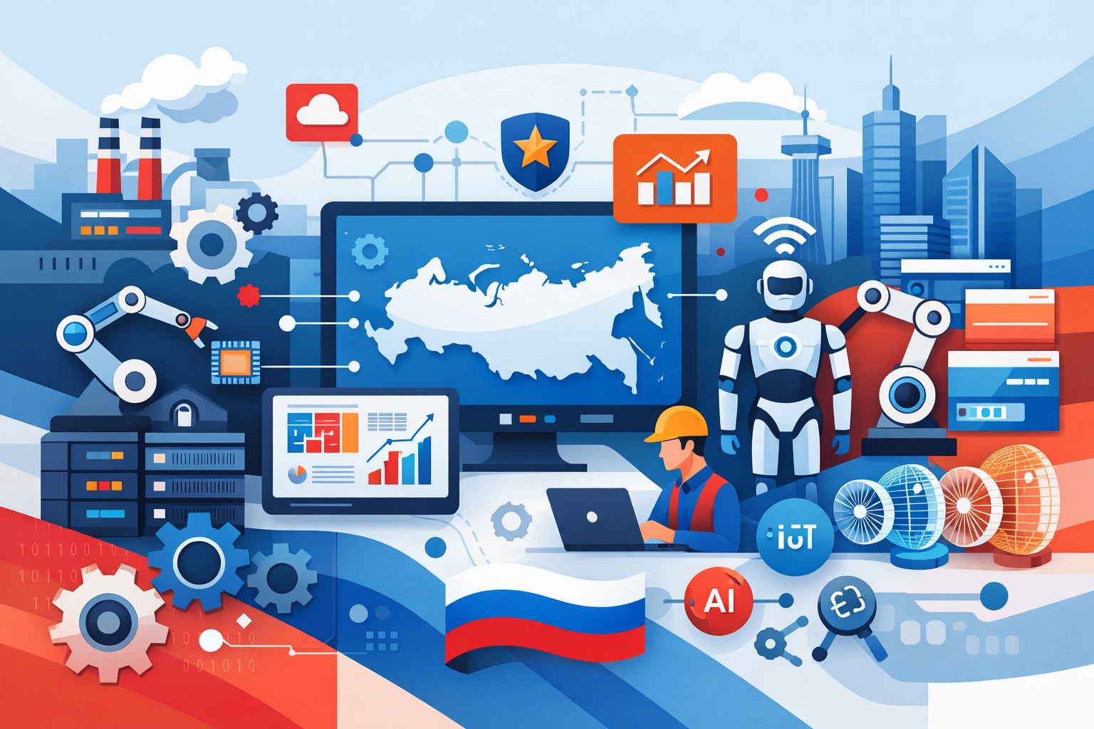 Цифровизация промышленных предприятий. Импортозамещение ПО